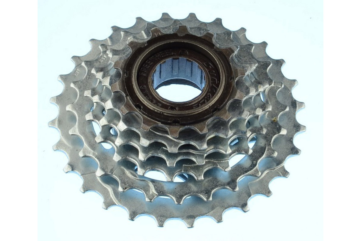 Трещотка Sun Race MFМ2А, 6 передач, 14-28Т, сер./черн. покрытие Трещотка Sun Race MFМ2А, 6 передач, 14-28Т, сер./черн. покрытие