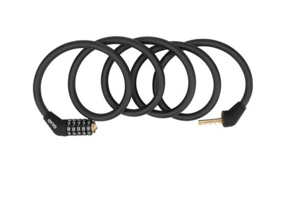 Велозамок OYYO с кодом, CB32, трос, 12 х 1800 мм